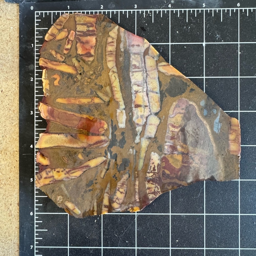 Andromeda jasper slab from Africa - Picture 1 of 6